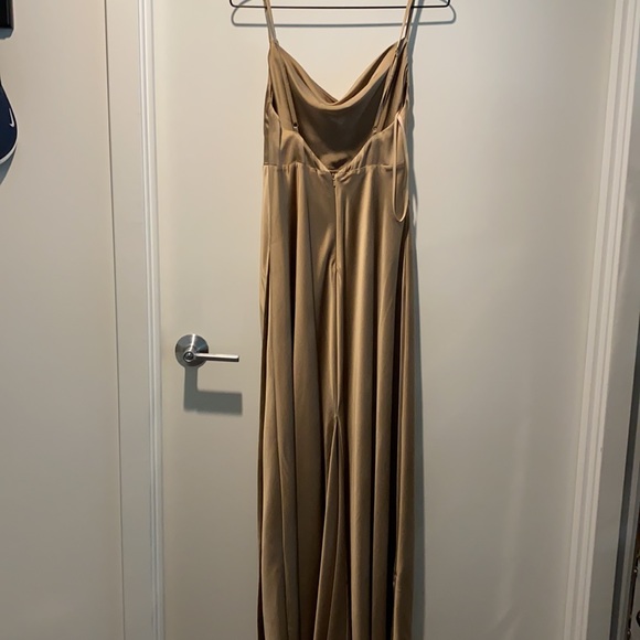 Fame and Partners dress sz 4 long silk dress -SOLD - Picture 2 of 5
